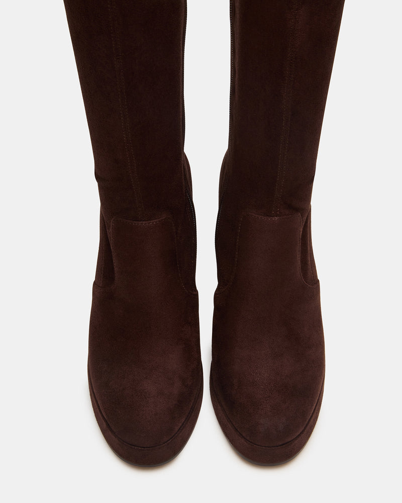 TWAIN BROWN WIDE CALF