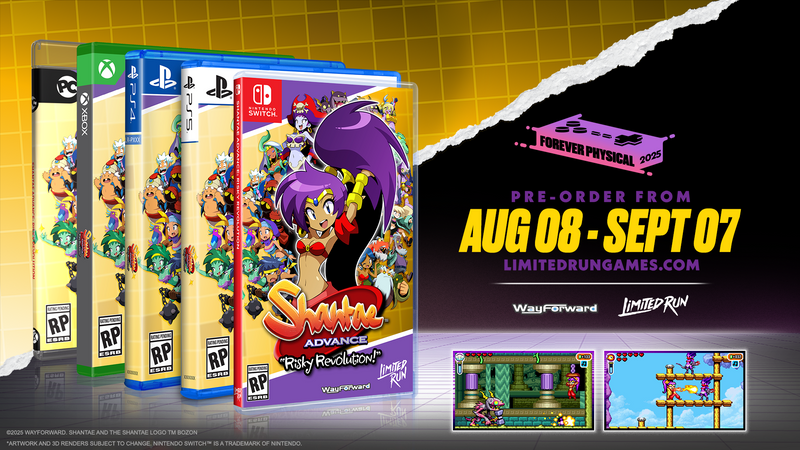 Shantae Advance: Risky Revolution Standard Edition (Switch, PS5, PS4, Xbox, PC)