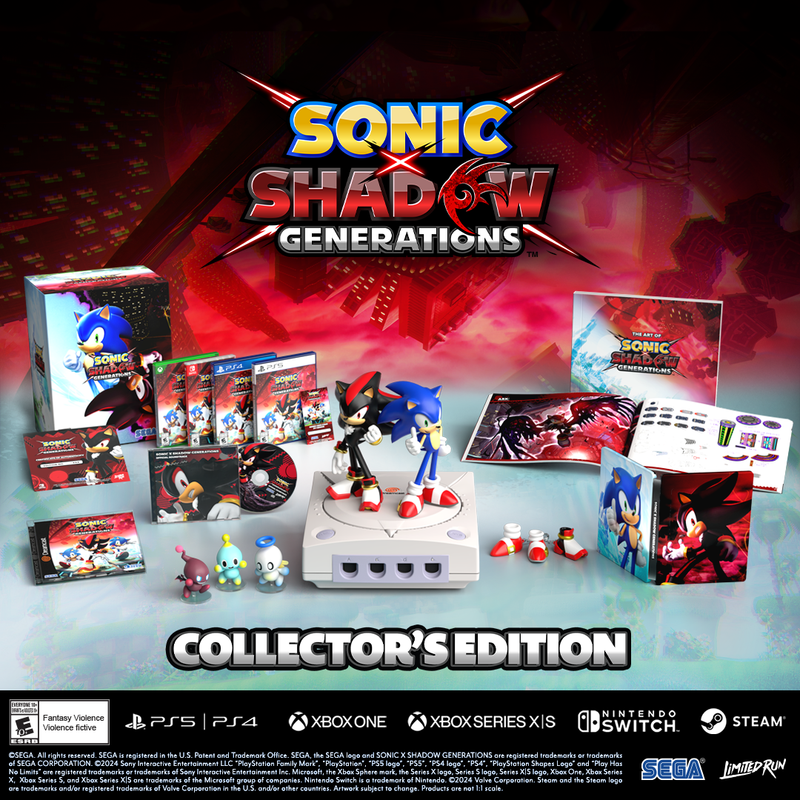 SONIC X SHADOW GENERATIONS Collector's Edition (PS5)