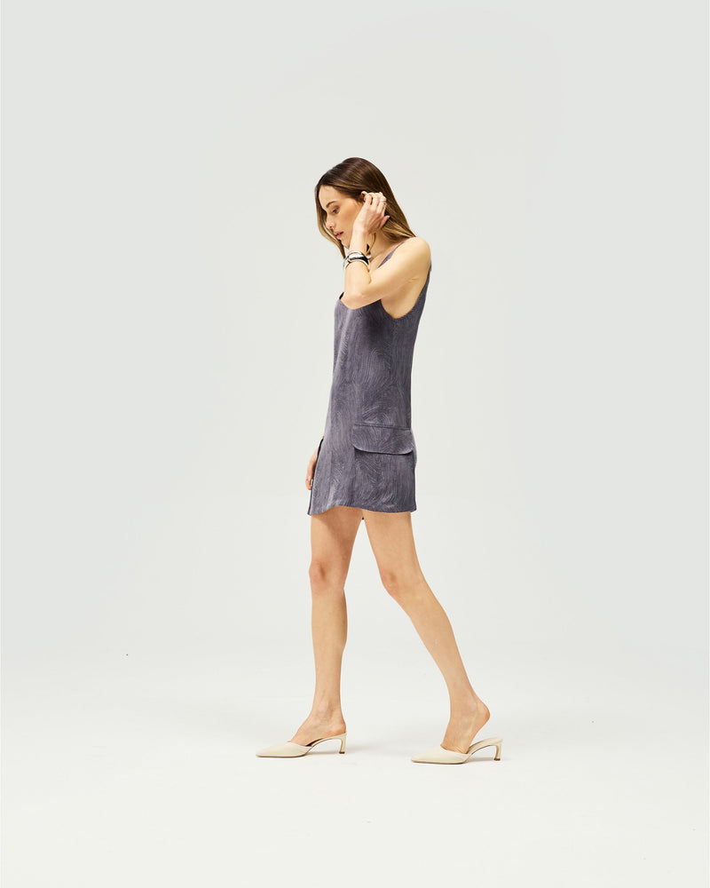 Swirl Dress - Jet Black