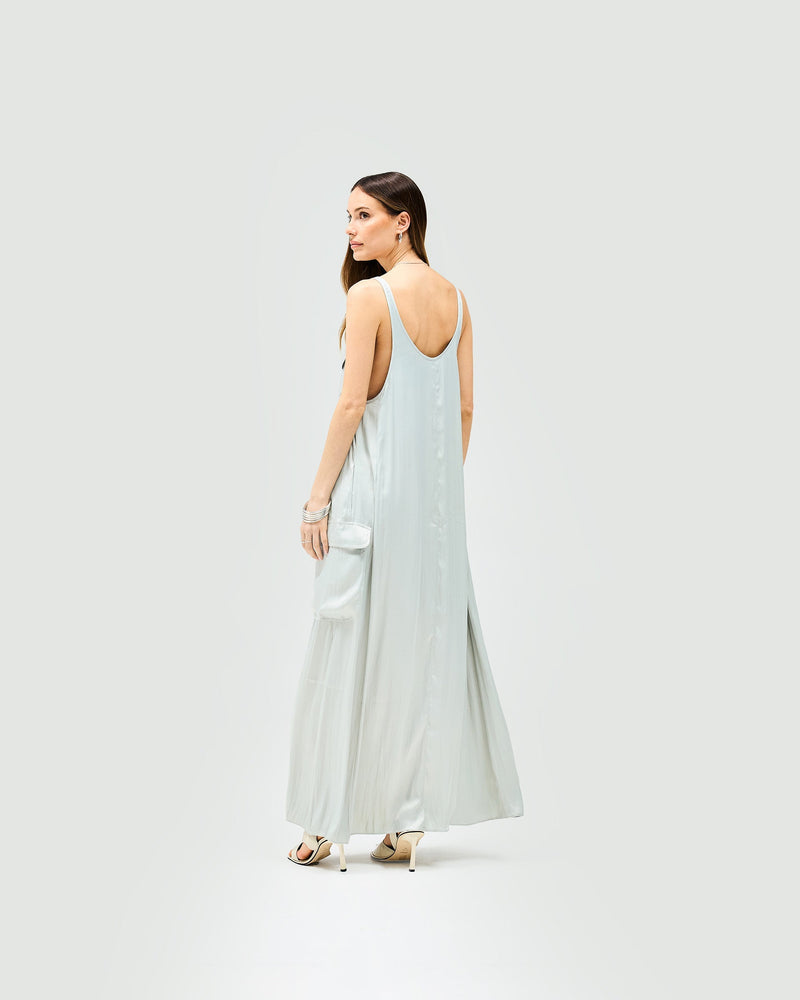 Adrenaline Maxi Dress - Basil