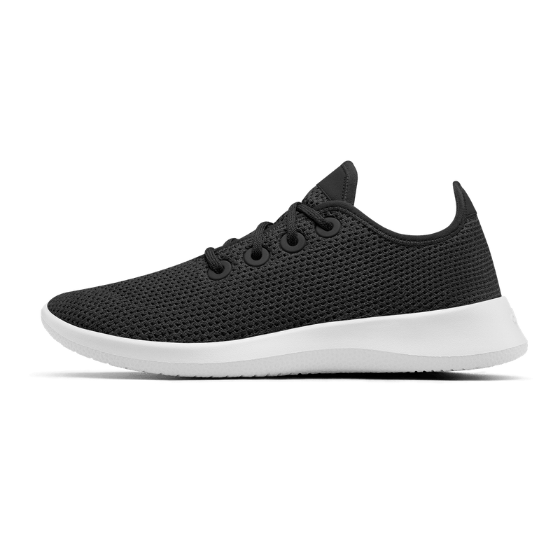 Men's Tree Runner - Jet Black (White Sole)