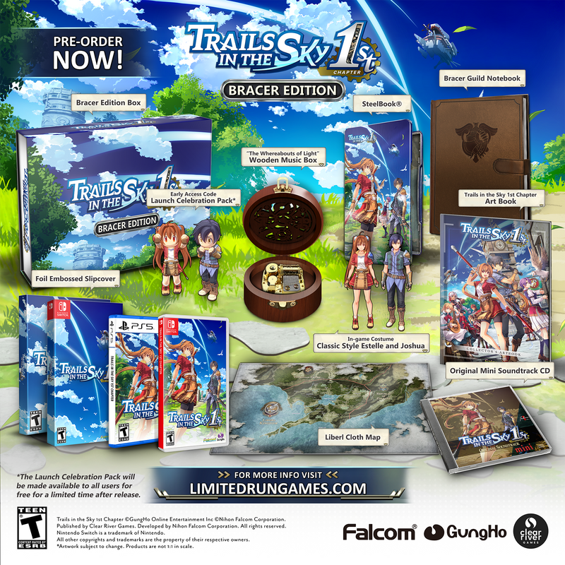 Trails in the Sky 1st Chapter Bracer Edition (Switch, PS5)