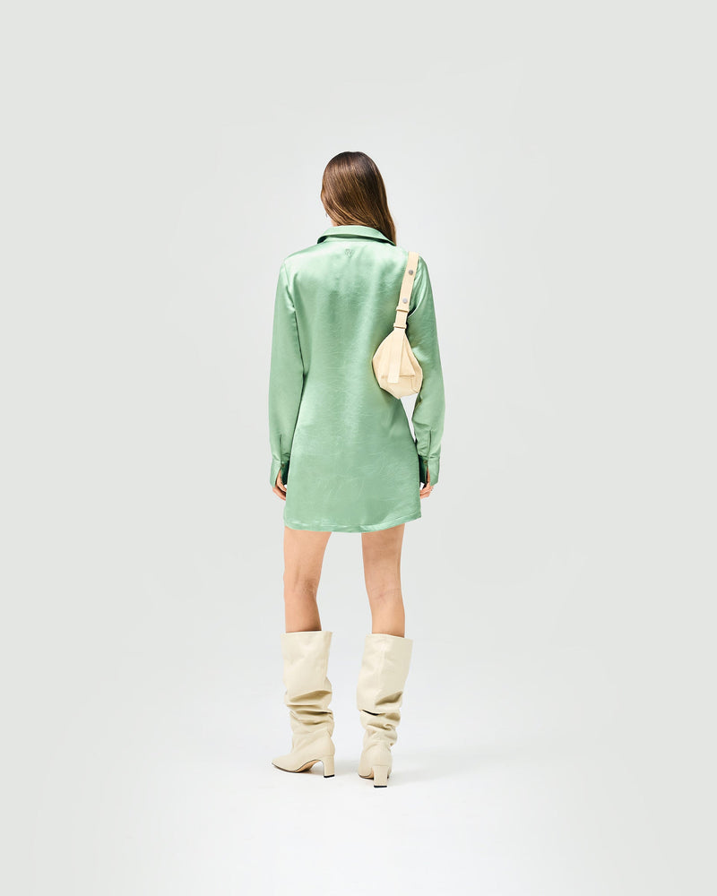 Vision Mini Dress - Basil