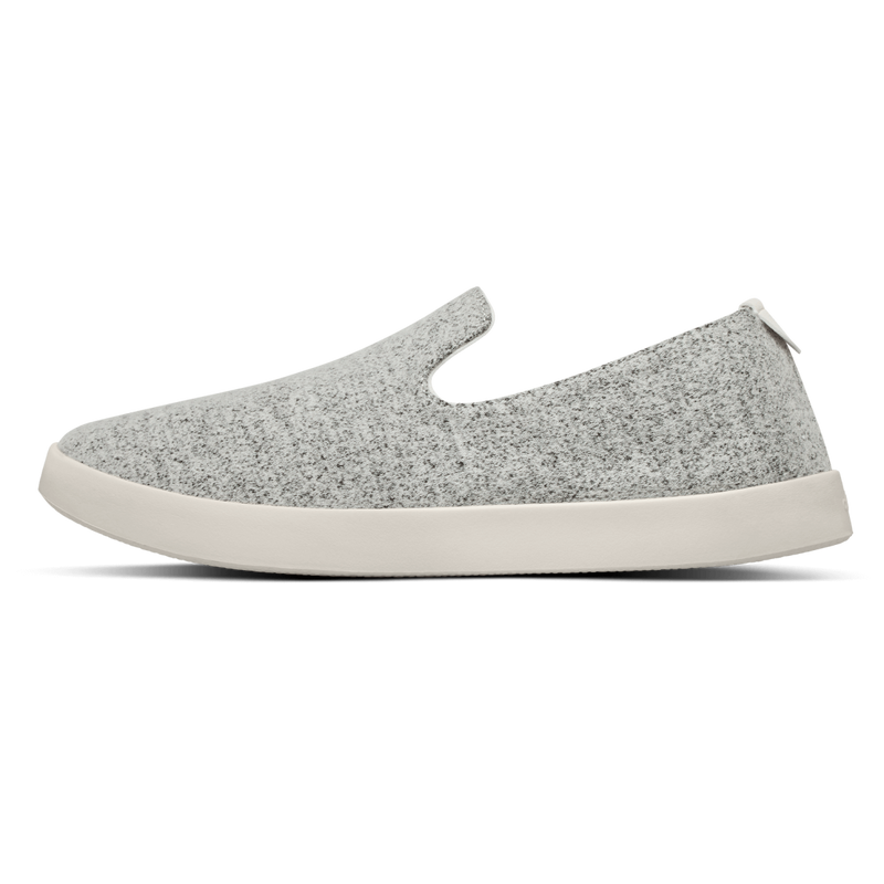Women's Wool Lounger - Dapple Grey (Cream Sole)