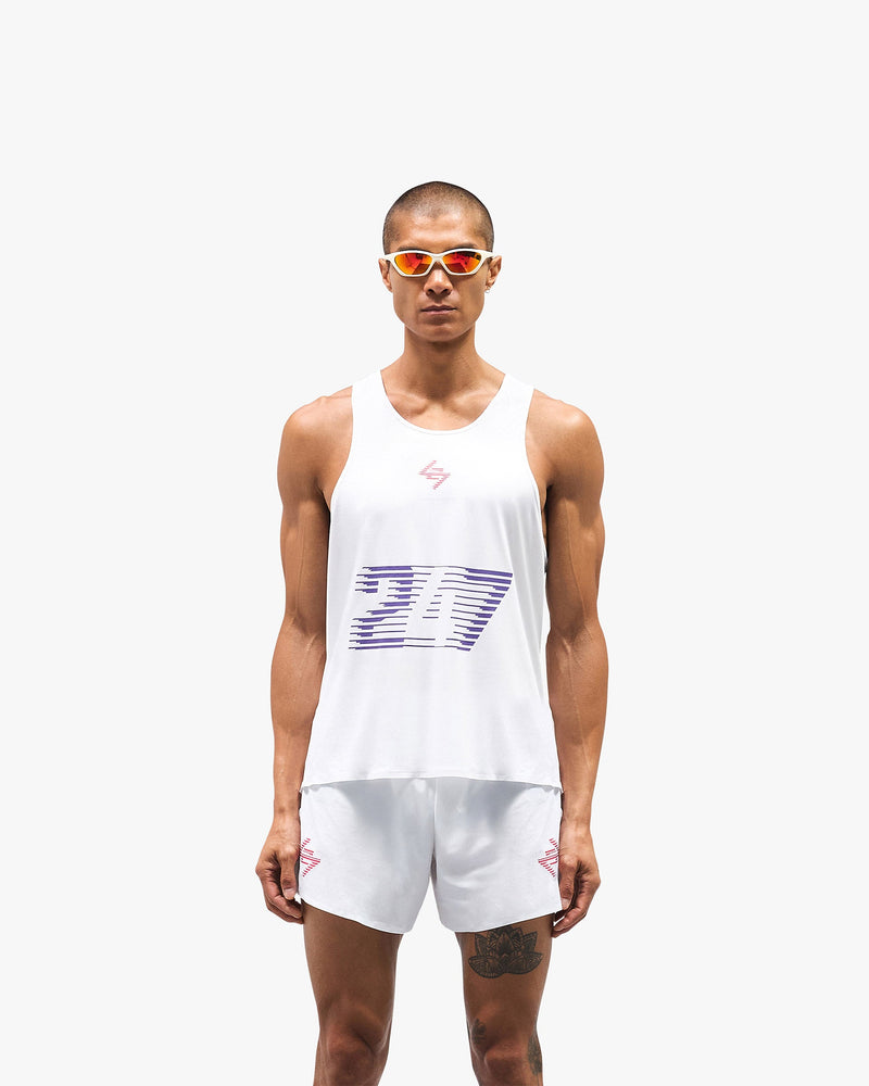 247 Race Marathon Vest - White