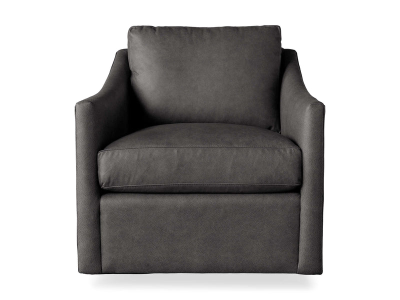 Branson Leather Swivel Chair