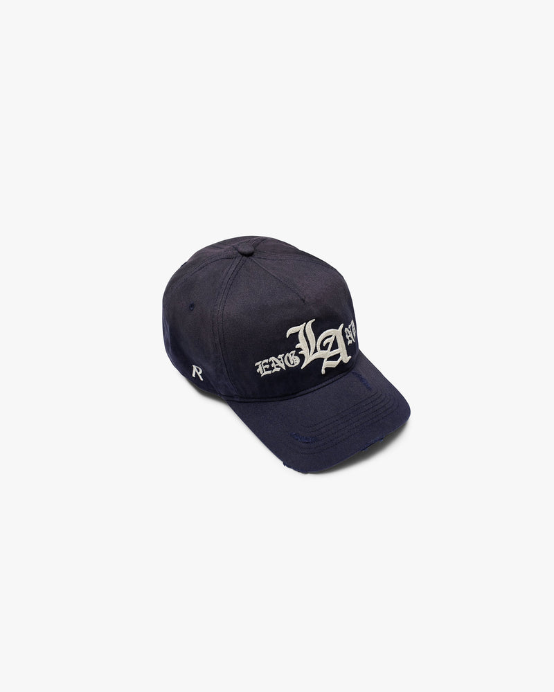 Represent X 47 EngLAnd Old English Cap - Washed Navy