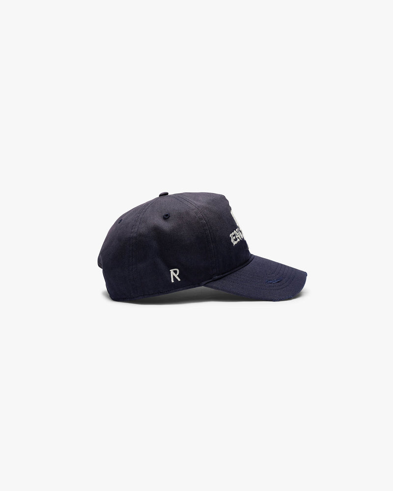 Represent X 47 EngLAnd Old English Cap - Washed Navy