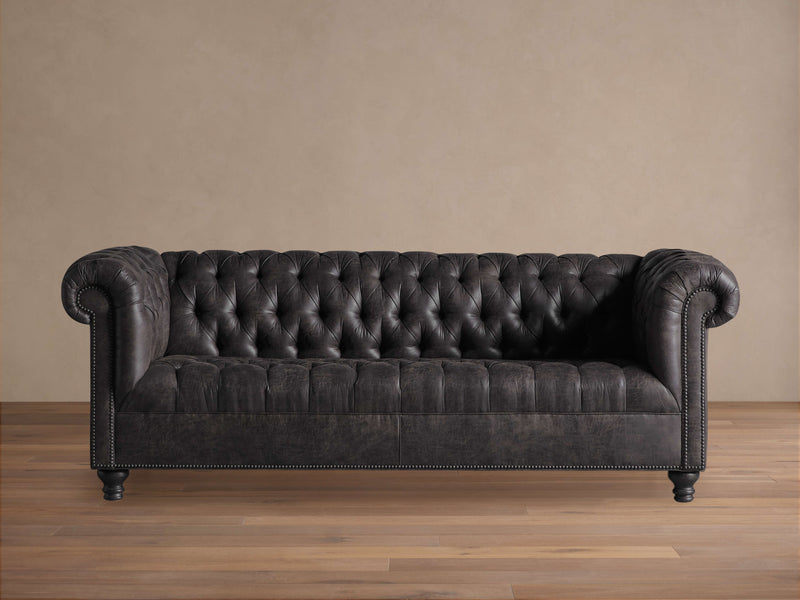 Berwick Faux Leather Sofa