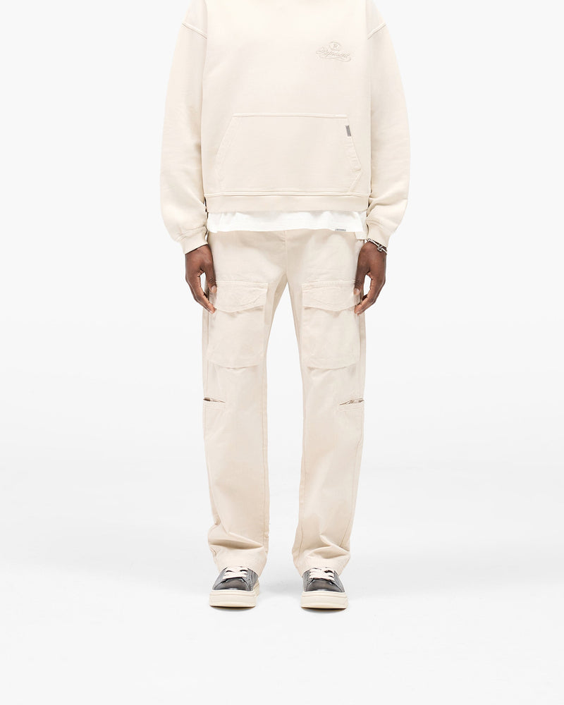 Front Pocket Cargo Pant - Champagne