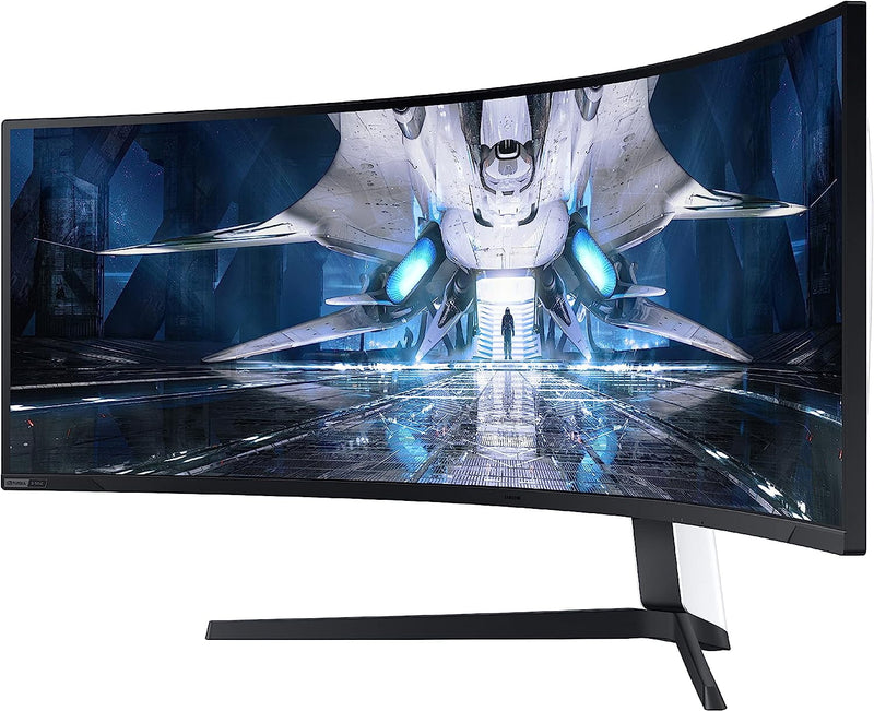 SAMSUNG 49" Class Odyssey Neo G9 Dual QHD 240Hz 1ms G-Sync Compatible Quantum HDR2000 Curved Gaming Monitor - LS49AG952NNXZA