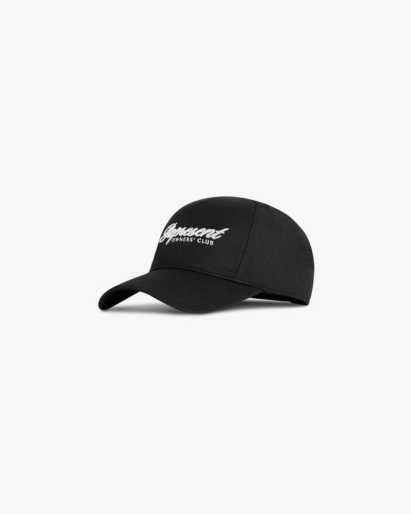 Represent Owners Club Script Cap - Black