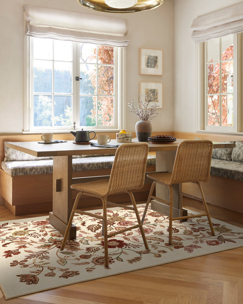 Anonna Burgundy Multicolor Rug