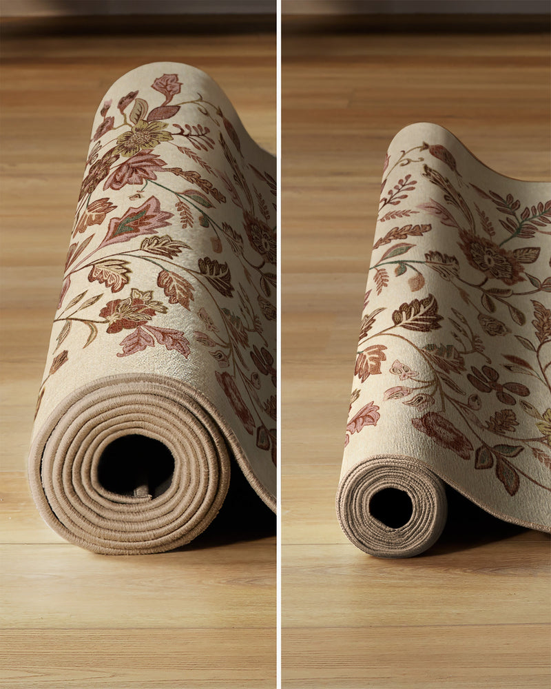 Anonna Burgundy Multicolor Rug