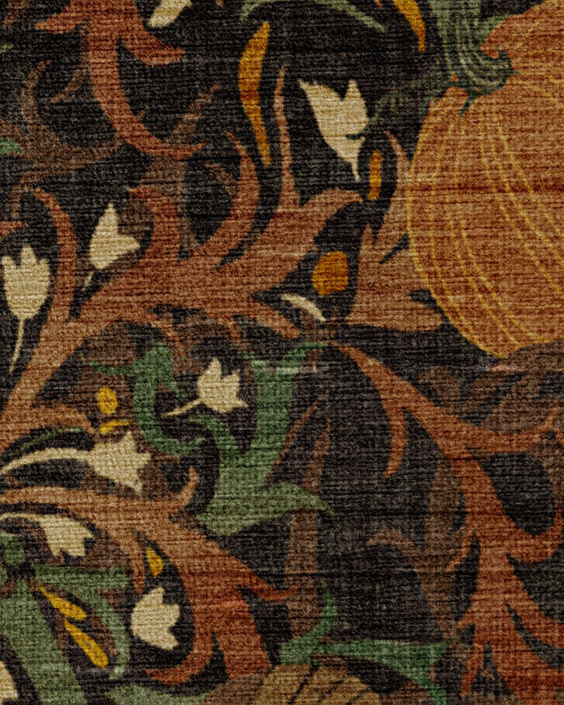 Autumn Canopy Dark Wood Flatwoven Rug