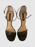 VIENNA BLACK LEATHER SANDALS - SM REBOOTED