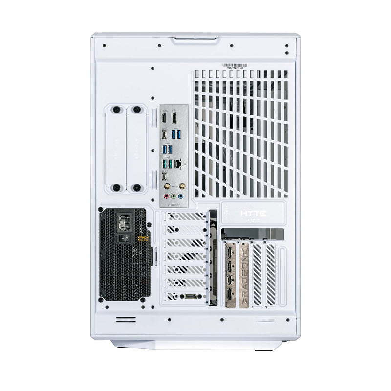Velztorm LCD Praetix Custom Built Y70 Touch Gaming Desktop PC (Intel i9-14900K, RTX 5080, 64GB DDR5, 2TB PCIe SSD + 6TB HDD, RGB Fans, 360mm AIO, 1000W PSU, WiFi 6, Bluetooth 5.2, RJ-45, Win 11 Pro)