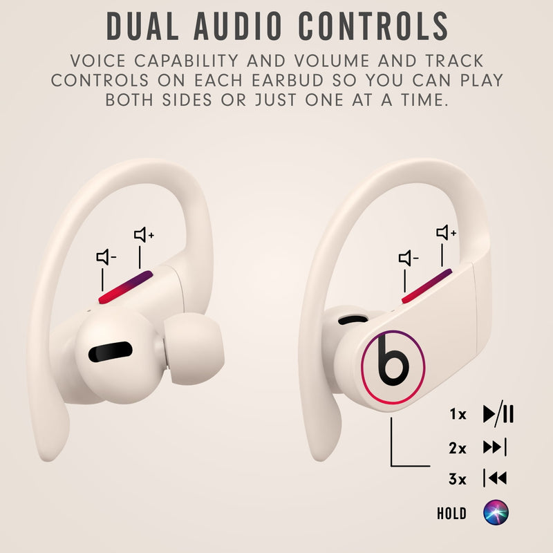 Powerbeats Pro Totally Wireless Earphones with Apple H1 Headphone Chip - Ivory