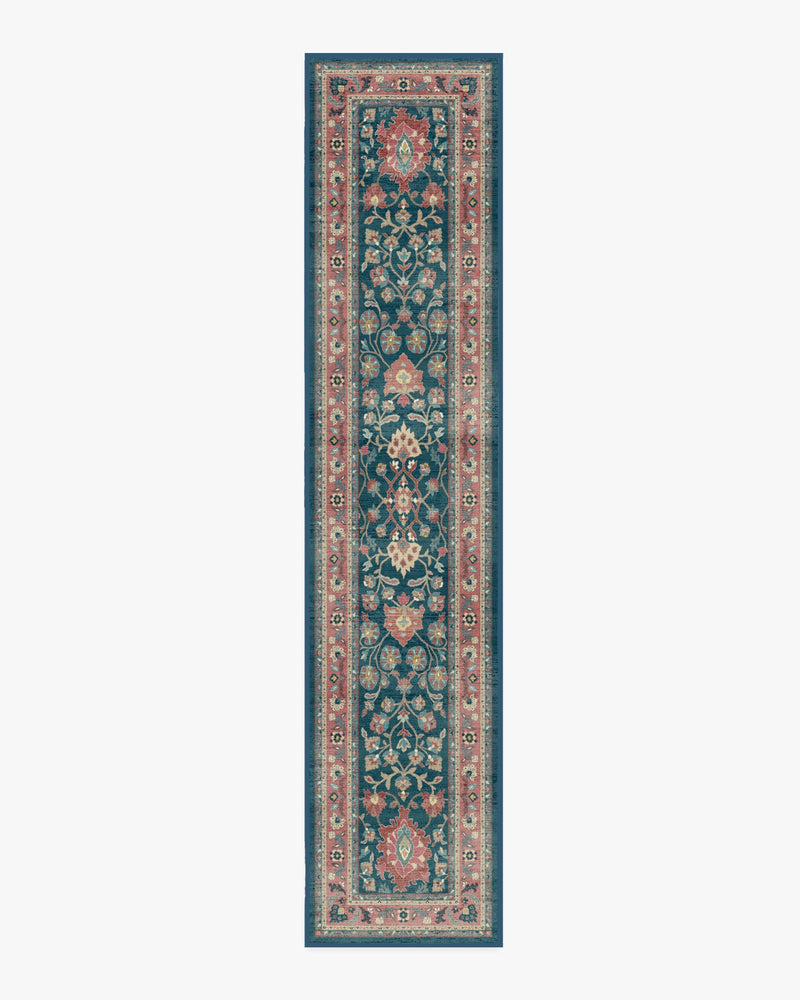 Calabria Navy & Cayenne Rug