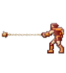 Castlevania Anniversary Collection - Simon Chain Whip Enamel Pin