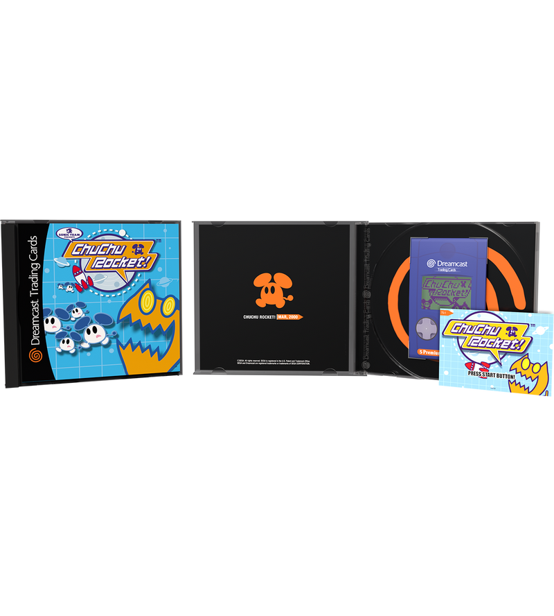 ChuChu Rocket! Commemorative Game Case Trading Card Bundle