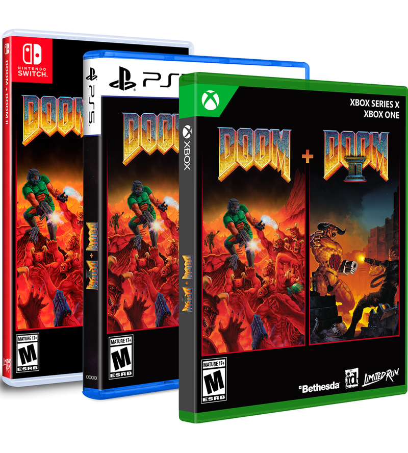 DOOM + DOOM II Standard Edition (Switch, PS5, Xbox)