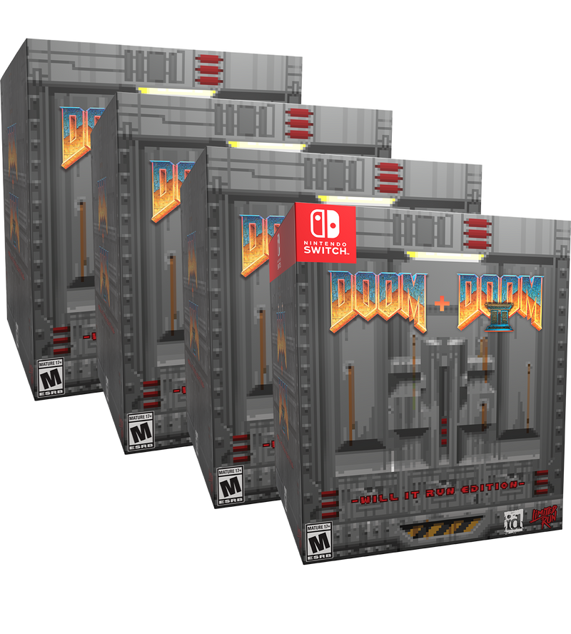 DOOM + DOOM II Will it Run Edition (Switch, PS5, Xbox, PC)