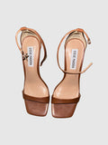 PATENT SANDALS COGNAC  - SM REBOOTED