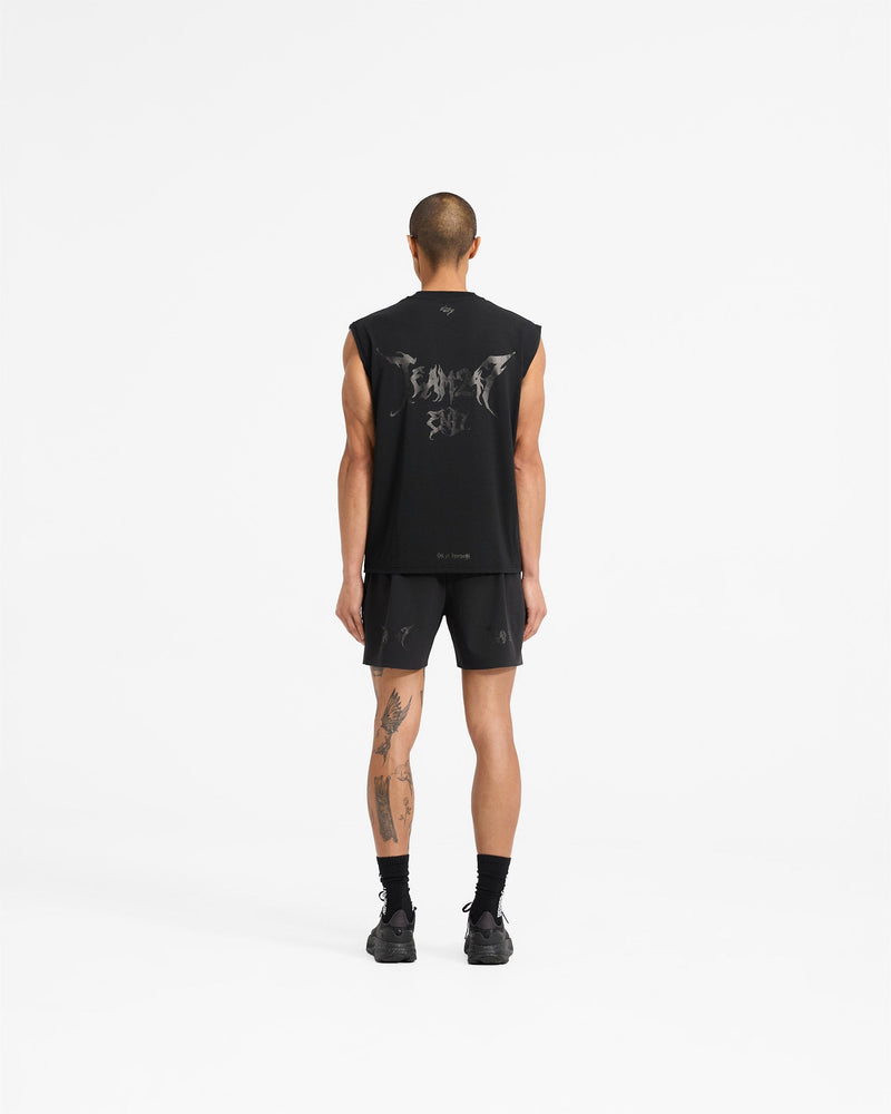 Team 247 X END Oversized Tank - Jet Black