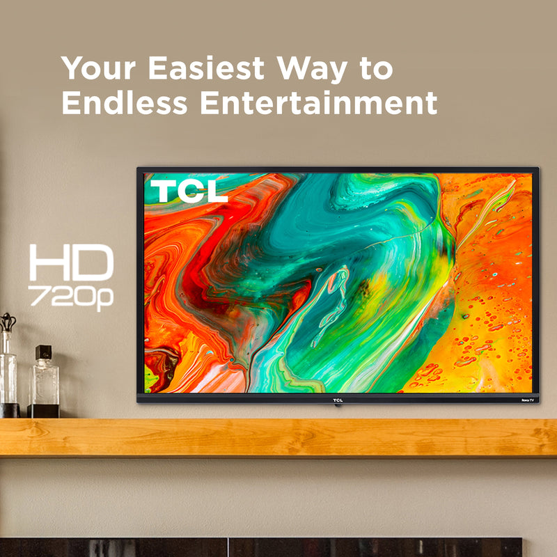 TCL 32” Class S3 (32S331) 720p HD LED Smart TV with Roku TV