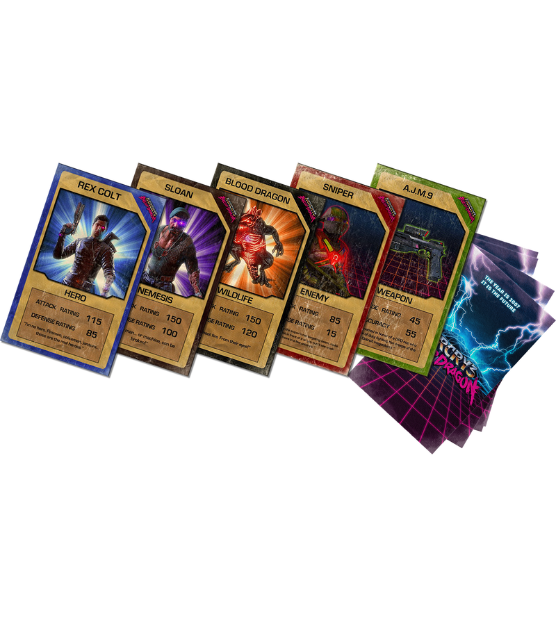Far Cry 3 - Blood Dragon Collectible Trading Cards