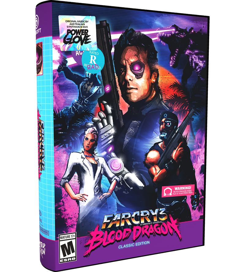 Far Cry 3 Blood Dragon VHS Edition Convention Exclusive (PS4, Xbox)