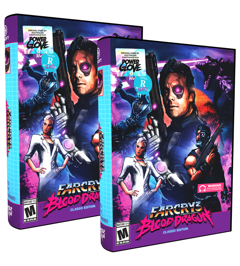 Far Cry 3 Blood Dragon VHS Edition Convention Exclusive (PS4, Xbox)