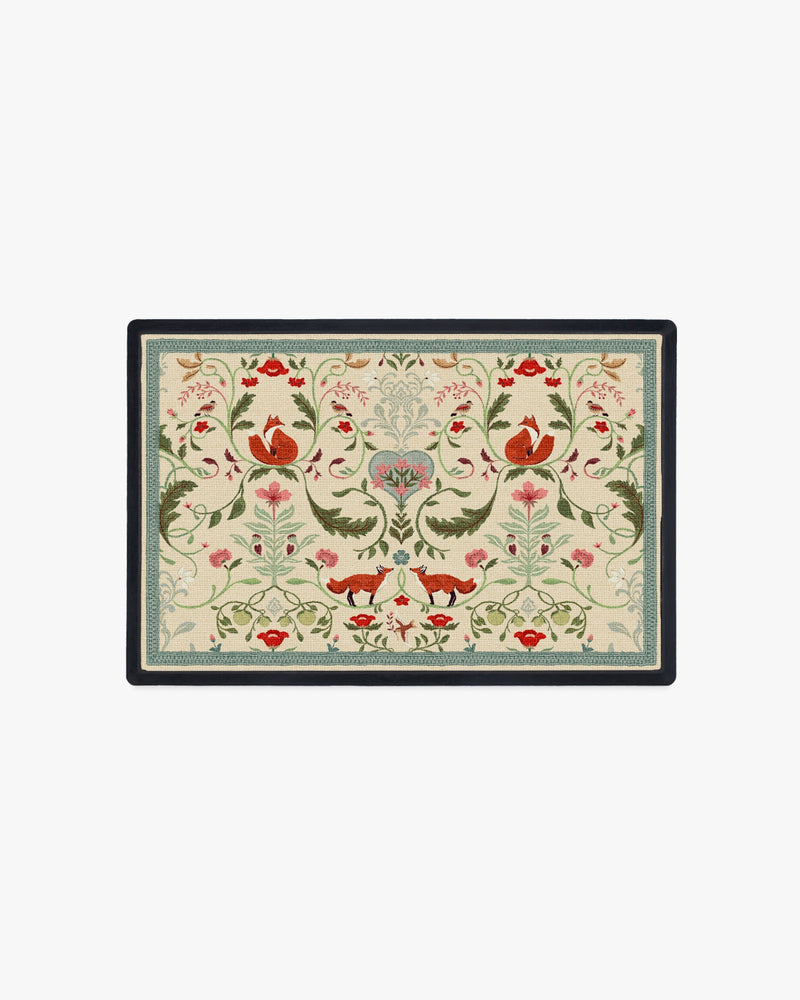 Foxfen Cream Doormat