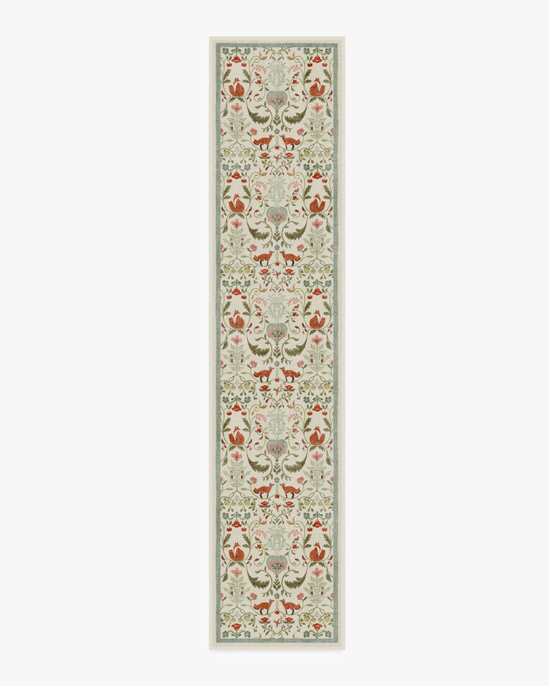 Foxfen Ivory Multicolor Flatwoven Rug