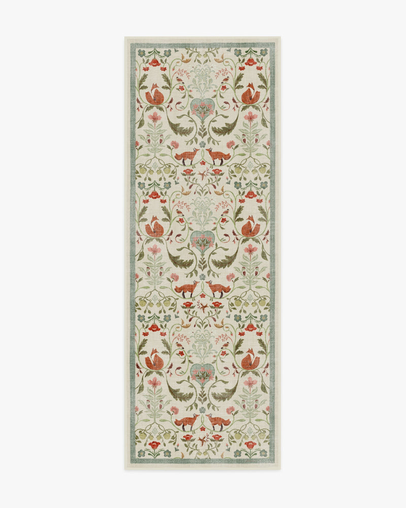 Foxfen Ivory Multicolor Flatwoven Rug