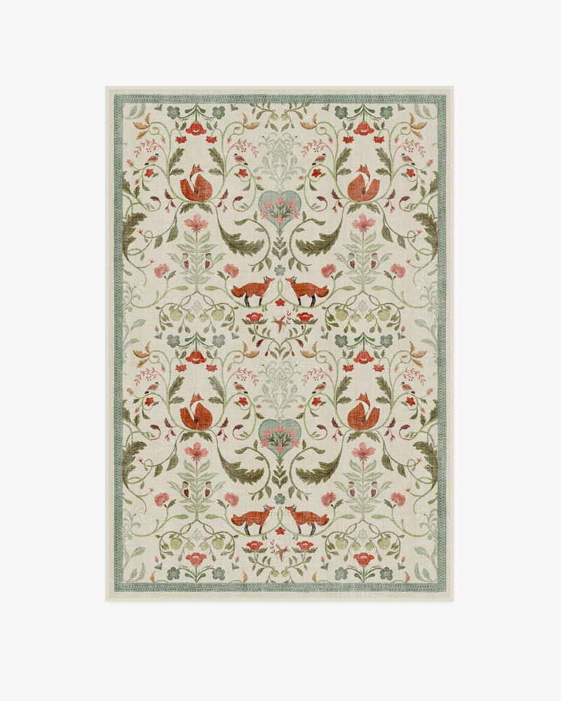 Foxfen Ivory Multicolor Flatwoven Rug