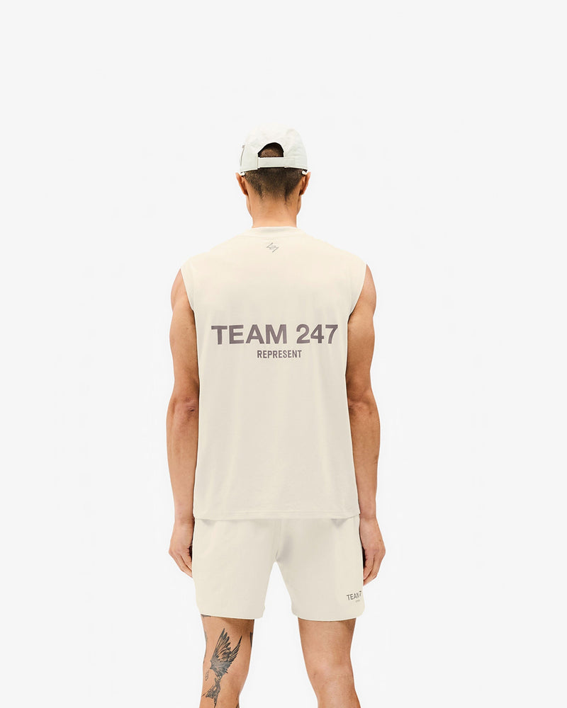 Team 247 Oversized Tank - Cream