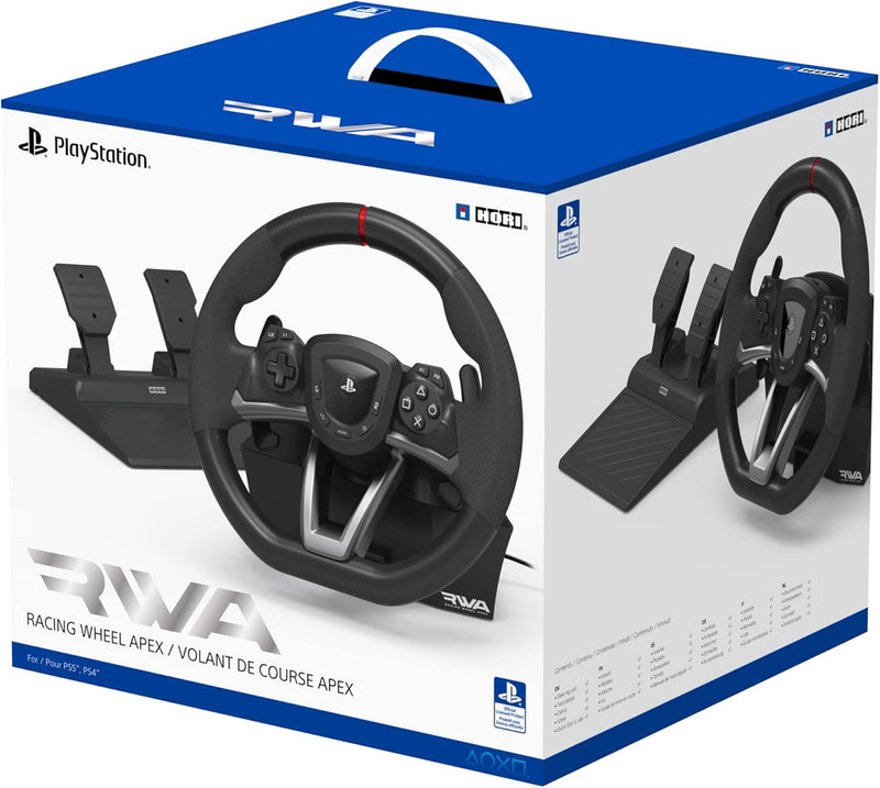 HORI RWA: Racing Wheel Apex PS5/PS4/PC (Boxed) (Pre-owned)