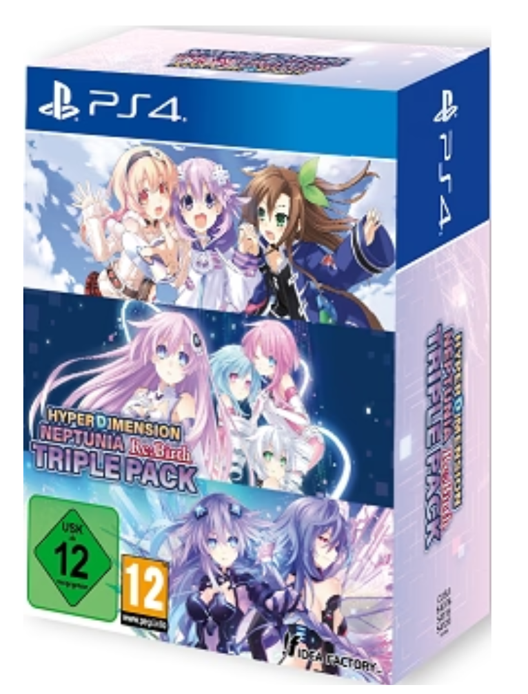 Hyperdimension Neptunia Re;Birth Series (1-3) Triple Pack (PS4)