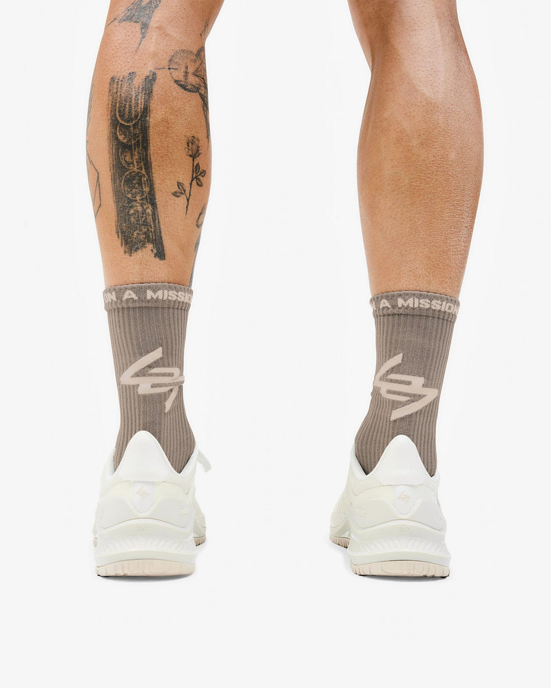 247 Logo Socks - Earth