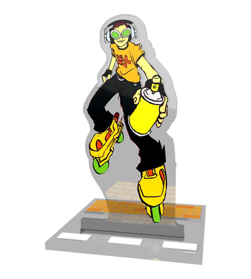 Jet Set Radio Acrylic Standees