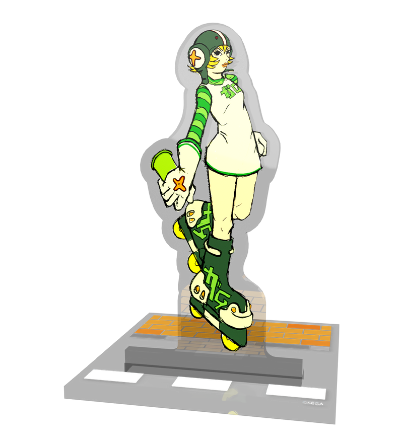 Jet Set Radio Acrylic Standees