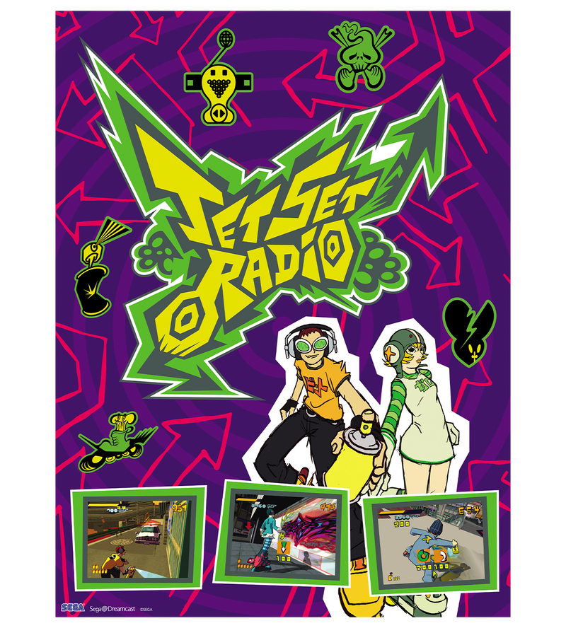 Jet Set Radio Poster