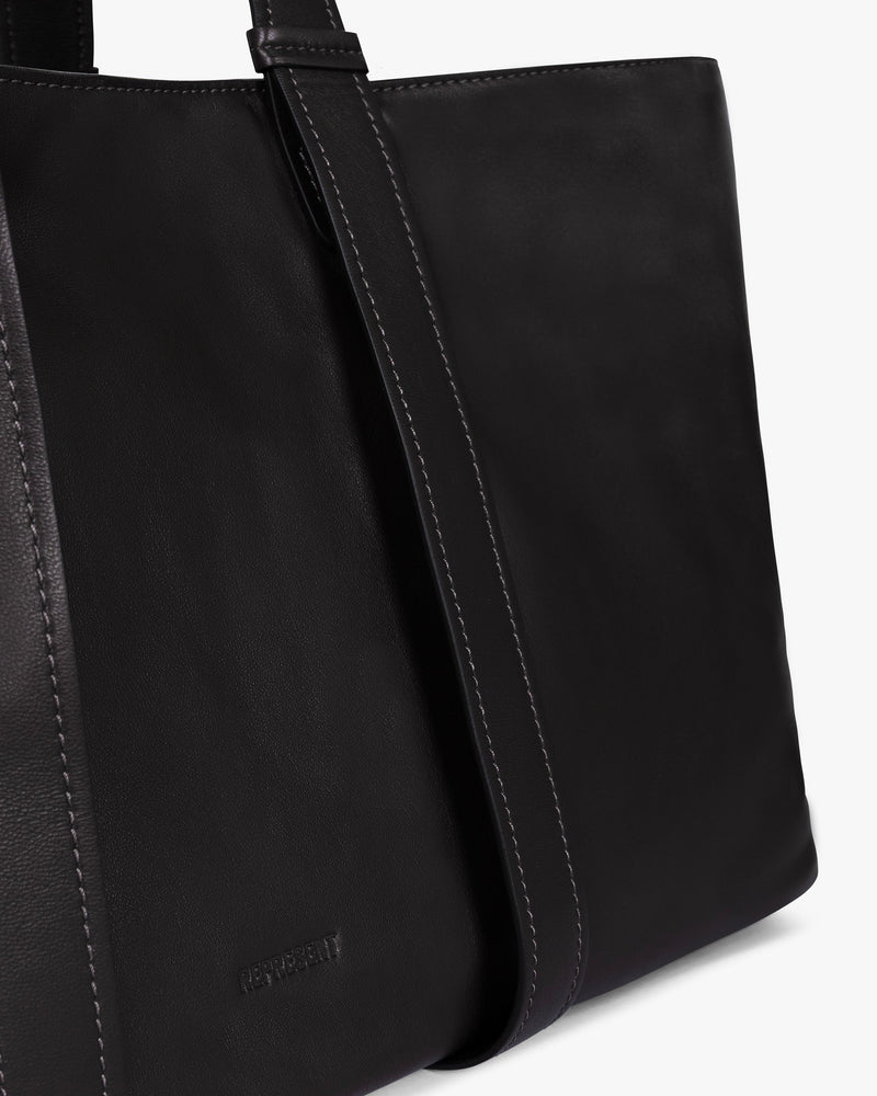 Snap Xl Tote - Chocolate