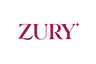Logo ZURY em rosa-framboesa