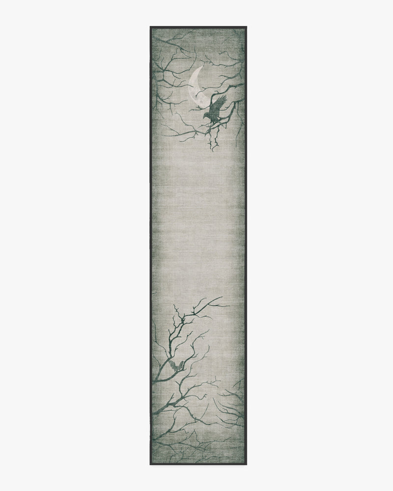 Moonshadows Grey Flatwoven Rug