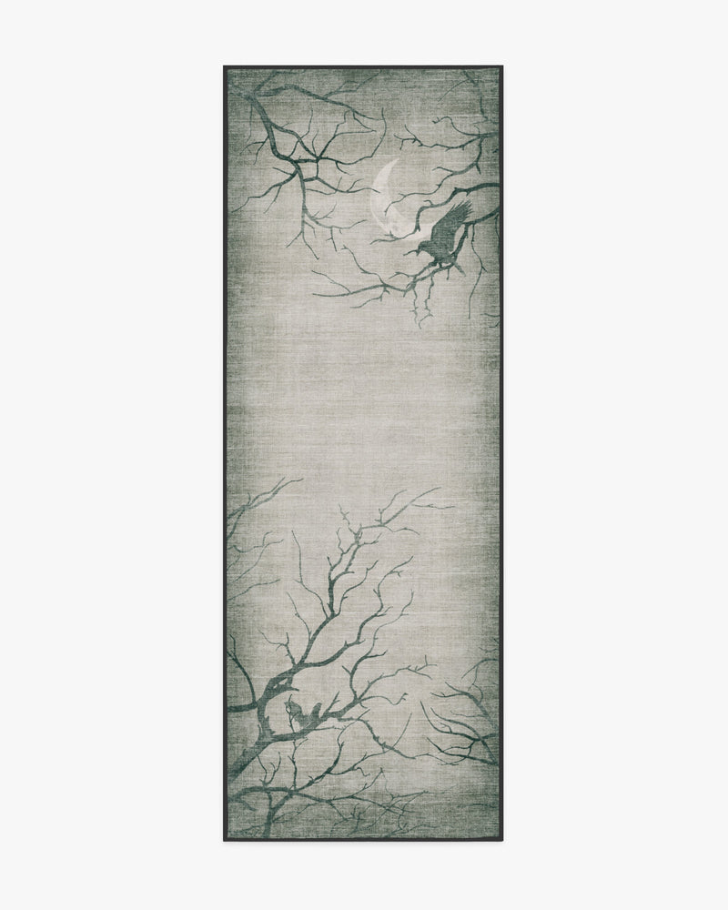 Moonshadows Grey Flatwoven Rug