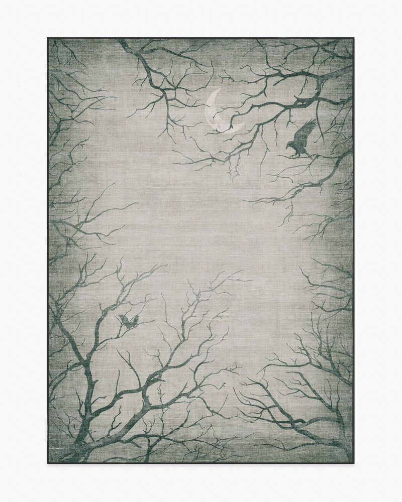 Moonshadows Grey Flatwoven Rug